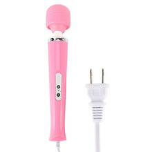 Load image into Gallery viewer, Interlink-US Wand Massager Electric Handheld Massager with Magic 10 Powerful Speeds Strongest Therapeutic Vibrating Power for Sore Back, Foot, Body Muscle Aches (Pink)
