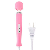 Interlink-US Wand Massager Electric Handheld Massager with Magic 10 Powerful Speeds Strongest Therapeutic Vibrating Power for Sore Back, Foot, Body Muscle Aches (Pink)