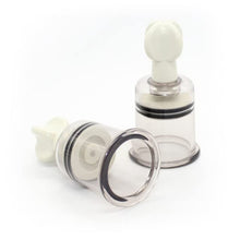 Load image into Gallery viewer, 2 pcs Inner D=2.8cm Cupping Device Magnetic Therapy Vacuum Nipple Clamps Clip Breast Clips Massage Nipple Enhancement Vacuum
