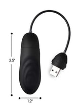 Load image into Gallery viewer, Lynx Pulsing Silicone Vibrator - Black
