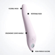 Load image into Gallery viewer, Sakulove Spin Clitoral and G-Spot Vibrator, Quiet &amp; Waterproof, Rechargeabl, Rotation Vibration, (Pink)
