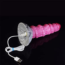 Load image into Gallery viewer, 8.07&quot; Vibrating Dildo Monster Silicone Dildo Anal Plug Toy, Remote Condrol Couples Dildo Vibrator Anal Dildo with Suction Cup, Realistic Flexible Dildo Adult Sex Toy
