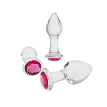 Load image into Gallery viewer, Sex Toys Butt Plug Anales Toy Plug Anal Plug Adult Toys Woman Sex Sex Things for Women Pleasure 3 Size Clear Glass Butt Plug Masturbators (Size : L)
