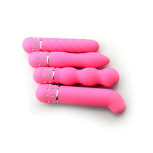 Load image into Gallery viewer, 3pcs Toy Pink Butt Beads Anal Plug Vaginal Silicone Female Dildo Women Rhinestone Calabash G- spot for Realistic
