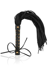 Load image into Gallery viewer, Riding Whip 18&quot; - Leather Whips for Horses - Equestrian Horse Crop - Performances and Shows (Black)
