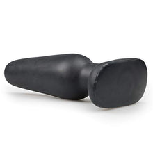 Load image into Gallery viewer, Doc Johnson TRUSKYN Dual Density Silicone - The Tru Plug - Taper - 4.5 in. Long and 1.3 in. Wide - Firm Core with Soft Skin-Like Exterior - Anal Toy - Black
