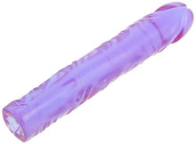 Load image into Gallery viewer, Doc Johnson Crystal Jellies - 10 Inch Classic Dong - Purple
