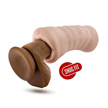 Load image into Gallery viewer, M for Men by Blush - Skye - Ultra Soft X5 Plus Tech Realistic 5&quot; Vibrating Masturbator Stroker With Vibrating Bullet - Open Ended &amp; Tight And Fits You Like A Glove - Hand Held Travel Size Male Sex Toy
