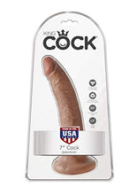 Load image into Gallery viewer, Pipedream Products King Cock with Balls, Tan, 7&quot;
