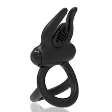 Load image into Gallery viewer, SXBRTM Vibrating Cock Ring Silicone Penis Ring Erection Sex Toy for Men Cock Rings for Men Premium Stretchy Rubber Adjustable
