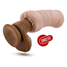 Load image into Gallery viewer, Blush M for Men Ashley - 5&quot; Vibrating Ultra Soft Realistic X5 Plus Ribbed Masturbator Stroker - Tight and Fits You Like A Glove - Open Ended - Hand Held Male Masturbation Sex Toy
