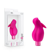 Load image into Gallery viewer, Blush Noje B3 - Rumble Tech Deep Rumbly Vibrations Rechargeable Clitoral Stimulator - Soft Platinum Puria Silicone - Ultrasilk Feel - 10 Vibrating Modes - 2 Way Control - IPX7 Waterproof - Ergonomic
