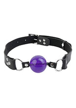 Load image into Gallery viewer, Fetish Fantasy Penis Ball Gag, 3.25 Ounce, Purple (PD2135-02)
