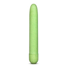 Load image into Gallery viewer, Blush Gaia Eco Bullet - 7&quot; Worlds First Sustainable Plant Based Vibrator and Anal - 1&quot; Thick Shaft Travel Safe - Premium Eco Friendly Non Petroleum Based - Vibrating Pleasure Adult Toy Couples - Green
