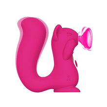 Load image into Gallery viewer, Squirrel Squirrel Vibrator for Women Squirrel Vibrator and Air Pulse Stimulator, Sucking Pressure Wave Technology, Waterproof, Rechargeable, Personal Toy Vibrator for Women and Partner Couples
