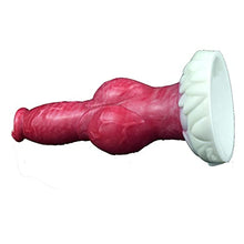 Load image into Gallery viewer, Silicone Made 9 Inch Artificial Wolf Dildo Animal Type with Big Knot Knotty
