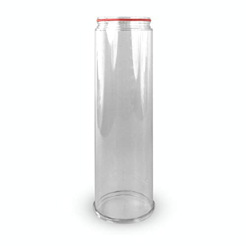 Replacement Cylinder for The LeLuv iPump 3-Speed Wireless Electric Penis Pump | 9 Inch Clear Length