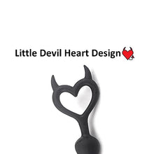 Load image into Gallery viewer, Super Long 14 inch Silicone Anal Beads, Butt Plug Toy with Little Devil Demon Design, Prostate Massager Anus Plug Toy for Men Women Adults Couples (L)
