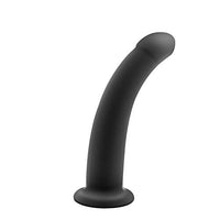 Beauty7 Silicone Beginner Strap On Harness Vaginal Dildo Curved Anus Butt Plug Glans Tip Flare End Penis Wearable Pegging Sex Toy Willy Female Women Men Couple Size L