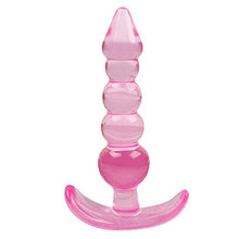 Load image into Gallery viewer, NOPNOG Anal Beads, 120mm Long Anal Plug, Silicone (Pink)
