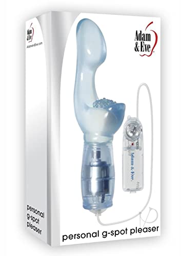 Adam and Eve Personal G-Spot Pleaser Blue Vibrator