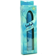 Load image into Gallery viewer, LADYS MOOD Plastic Vibrator, Blue, 7 Inch
