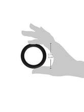 Load image into Gallery viewer, Heart 2 Heart Cock Ring - Silicone - Mega - Black
