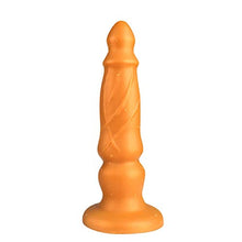 Load image into Gallery viewer, FST Tapered Head Anal Plug Vaginal Fit G-spot Stimulation Dildo Bulge Textures Prostate Massage with Strong Suction Cup for Women Men Masturbation Couple Flirt Liquid Silicone Sex Toy (L)
