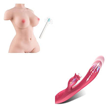 Load image into Gallery viewer, 17 LB Pocket Pussy Sex Doll for Men with Absorbent Stick + Pulsating Clitoral Vibrator Rabbit Vibrator for Women Vaginal Health
