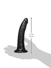 Load image into Gallery viewer, Pipedream King Cock Dildo, Black, 7 Inch
