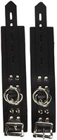 Strict Leather Locking Rubber Wrist Restraints