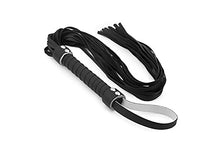 Load image into Gallery viewer, RIDIN 33&quot; Leather Horse Whip - Whip Crop for Horses - Equestrian Horse Crop - English Whip Leather Horse Whip
