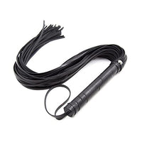 JKYYDS SM Bondage Strap Ankle Cuff Erotic Sexy Lingerie Bondage Bondage Sex Toys Female Couple Adult SM Set (Color : Black Whip)