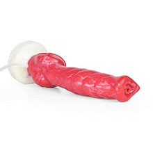 Load image into Gallery viewer, Squirting Dildo Adult Sex Toy for Women, 9.44&quot; Realistic Monster Dildo with Suction Cup, Flexible Soft Silicone Dildo Sex Toy
