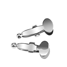 Load image into Gallery viewer, 1 Pair Stainless Steel Nipple Clamps, Nipple Clamps Adjustable Nipple Clips, Nipple Rings Non Piercing, Nipple Toys for Own Use or Flirting with Your Couple (Silver)
