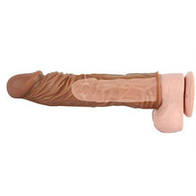 Load image into Gallery viewer, 2 Pcs Reusable Penis Sleeve Extender Sex Toy Cock Enlarger - Ultra Soft Penis Sheath Extender
