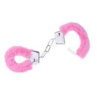 BESTOYARD Plush Ankle Cuff Wrist Ankle Restraints Women Men Cosplay Pretend Play for Bachelorette Party Favors Gifts Pink