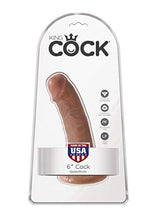 Load image into Gallery viewer, Pipedream Products King Cock 6 Inch Cock, Tan
