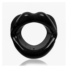 Load image into Gallery viewer, COVETHHQ Leather Silicone Mouth Ball BDSM Bondage Lips Ring Open Gag Ball Adult Slave Erotic Sex Toy for Couples Toys Mouth (Color : C)
