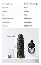 Load image into Gallery viewer, +7sueflly Vibrating Penis Extender Sleeve with 10 Vibration Modes, Penis Sleeve Vibratior Penis Enlarger Device with Penis Ring, Male Penis Extension Sleeve for Sex, Adult Sex Toys (Transparent)
