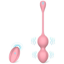 Load image into Gallery viewer, Love Eggs Bullet Vibrator with Remote Control for G-Spot Stimulation AL&#39;OFA Vibrating Eggs Wearable Love Balls with 10 Vibration Patterns (Pink)
