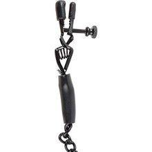 Load image into Gallery viewer, Fetish Fantasy Adjustable Nipple Chain Clamps
