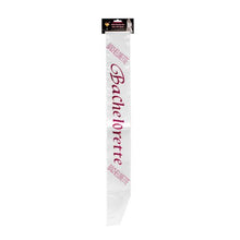 Load image into Gallery viewer, Bachelorette Party Favors Sash with Crystals, White
