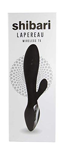 SHIBARI Lapereau Wireless Rabbit Vibrator, 7X, Black