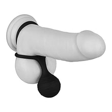 Load image into Gallery viewer, EIS Penis and Testicle Weight - Double Cock Ring with Weight for Increased Sensuality and Penis Training - Skin-Friendly Silicone (3.95 oz)
