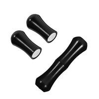 HEALLILY Black Magnetic Nipple Clamp Breast Clip 1 Pair Magnet Vaginal Clips Clitoris Stimulator Non Pierced Body Jewelry for Couple Lover Bed BDSM