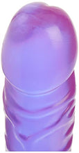 Load image into Gallery viewer, Doc Johnson Crystal Jellies - 10 Inch Classic Dong - Purple
