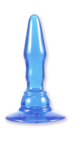 Doc Johnson Blue Thunder Elite Tool Butt Plug, Cobalt Blue