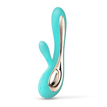 Load image into Gallery viewer, LELO Soraya 2 Rabbit Vibrator for Women Rabbit Sex Toy Massager for Clitoral and G Spot Pleasure, Waterproof &amp; Wireless Toys for Her Adult Pleasure, Aqua
