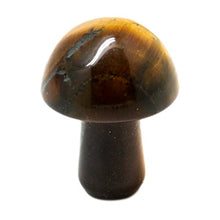 Load image into Gallery viewer, Tiger&#39;s Eye Tiny Mushroom (15-20mm)
